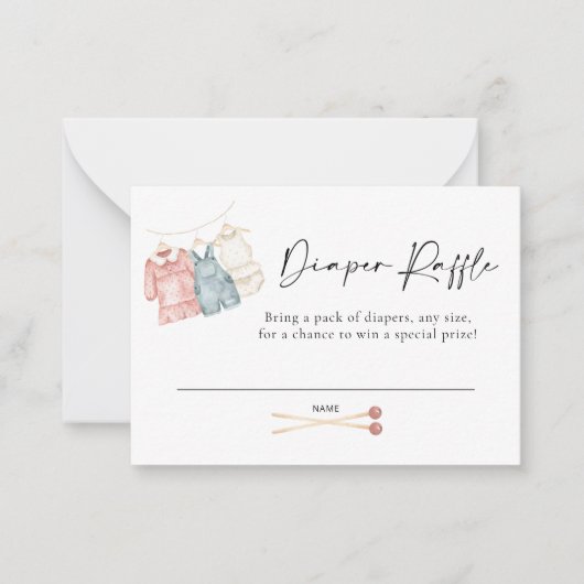 Carte de rabat à couches Boho (Devant)