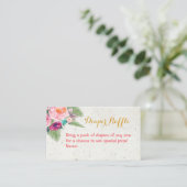 Carte de rabat à couches tropicales (Debout devant)