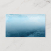 Carte de rabat Baby shower de sirène (Dos)