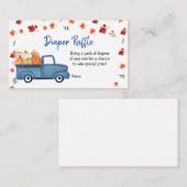 Carte de rabat citrouille de la couche de camion, (Devant / Derrière)