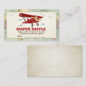 Carte de rabat de la couche de Baby shower de l'av (Devant / Derrière)