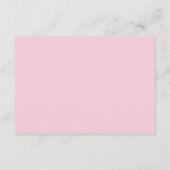 Carte de rabat fleur sauvage (Dos)