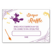 Carte de rabat Hocus Pocus Baby shower (Devant)