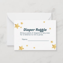 Carte de rabat pour Baby shower