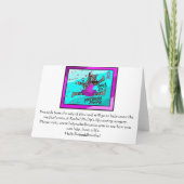 Carte de Rachel Phillips de ballerine (Dos)