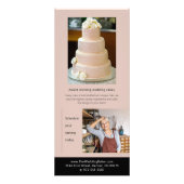 Carte de rack de marketing créatif noir et blanc (Dos)