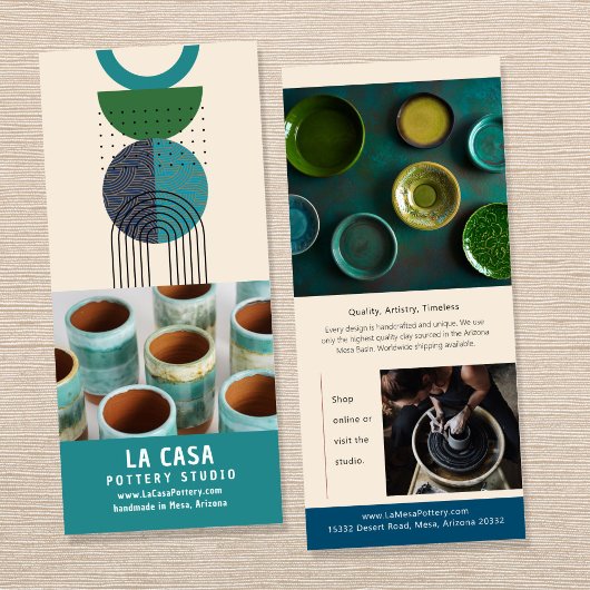 Carte de rack marketing créative Sculpture du mili