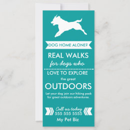 Carte de rack pour marcheur de chien - Personnalis