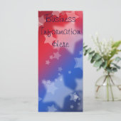 Carte de rack Signet de calendrier Star Spangled 2 (Debout devant)