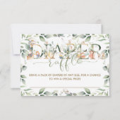 Carte de raffle de couche verte de la Nourriture m (Devant)