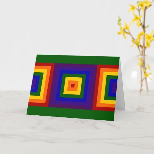 Carte de Rainbow (Fleur jaune)