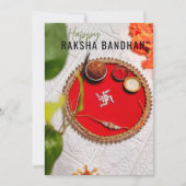 Carte de Raksha Bandhan (Devant)