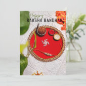 Carte de Raksha Bandhan (Debout devant)