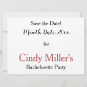 Carte de rappel Apple Trees in Bloom Save The Date (Dos)