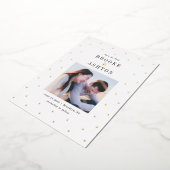 Carte de rappel chic à points métallisés pour mari (Rotation)