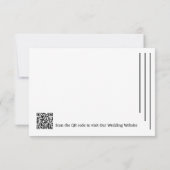 Carte de rappel de date classique à plat avec écri (Dos)