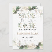 Carte de Rappel de Date de Mariage à Plat (Devant)