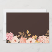 Carte de rappel de date de mariage Dusty Aqua Blus (Dos)