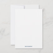 Carte de rappel de date de mariage Editable Lovebi (Dos)