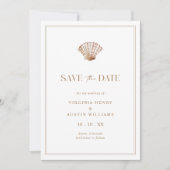 Carte de Rappel de Date de Mariage Plat (Devant)