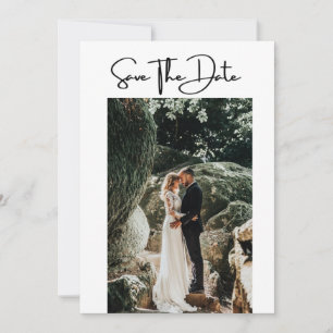 Carte de rappel de mariage moderne avec code QR ph