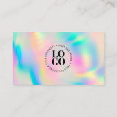 Carte de rappel de rendez-vous de logo personnalis (Dos)