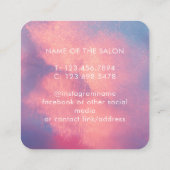 Carte de rappel de rendez-vous de salon moderne te (Dos)