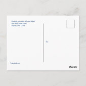 Carte de rappel de rendez-vous Médicale (Dos)