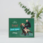 Carte de rappel de rendez-vous pour l'enregistreme (Debout devant)