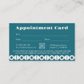 Carte de rappel de rendez-vous professionnel modif (Dos)