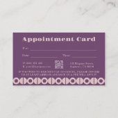 Carte de rappel de rendez-vous professionnel modif (Dos)