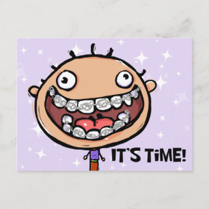 Carte de rappel des rendez-vous au bureau orthodon