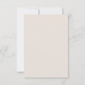 Carte de rappel floral pastel doux (Dos)