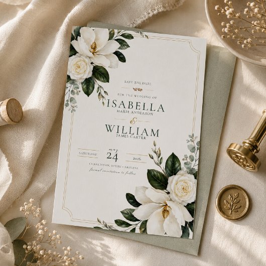 Carte de rappel Magnolia Southern Charm