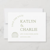 Carte de rappel moderne de cactus du Sud-Ouest (Devant)