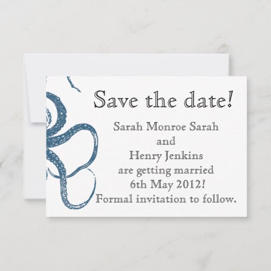 carte de rappel Octopus (Dos)