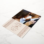 Carte de rappel orné de feuilles d'aluminium - Ivo (Rotation)