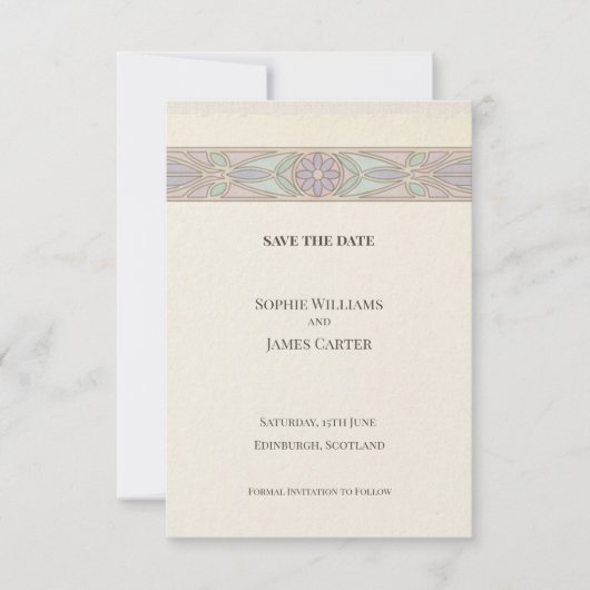 Carte de rappel Pastel Lace (Devant)