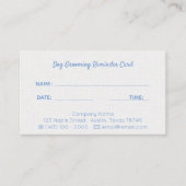 Carte de rappel personnalisée de l'entreprise de t (Devant)