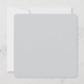 Carte de Rappel Plat à Date (Dos)