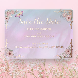 Carte de rappel vintage à motif de pivoine en feui