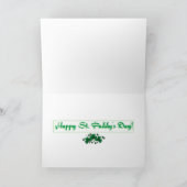 Carte de rat St. Patrick's Day (Intérieur)