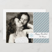 Carte de rayures de Hanoukka (Devant / Derrière)