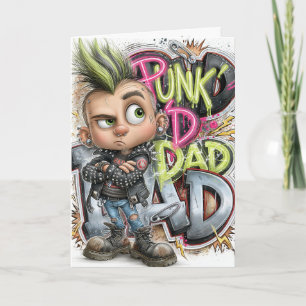 Carte de Rébellion Papa Punk
