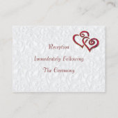 Carte de réception (Dos)