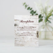 Carte de réception (Debout devant)