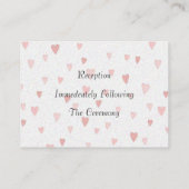 Carte de réception (Dos)