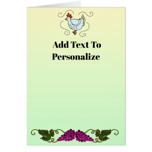 Carte de réception 2 (Devant)