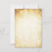 Carte de réception 3,5 x 7, Arbre à ressort, Vinta (Dos)