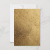 Carte de réception 3,5 x 7 cm Grille moderne Marin (Dos)